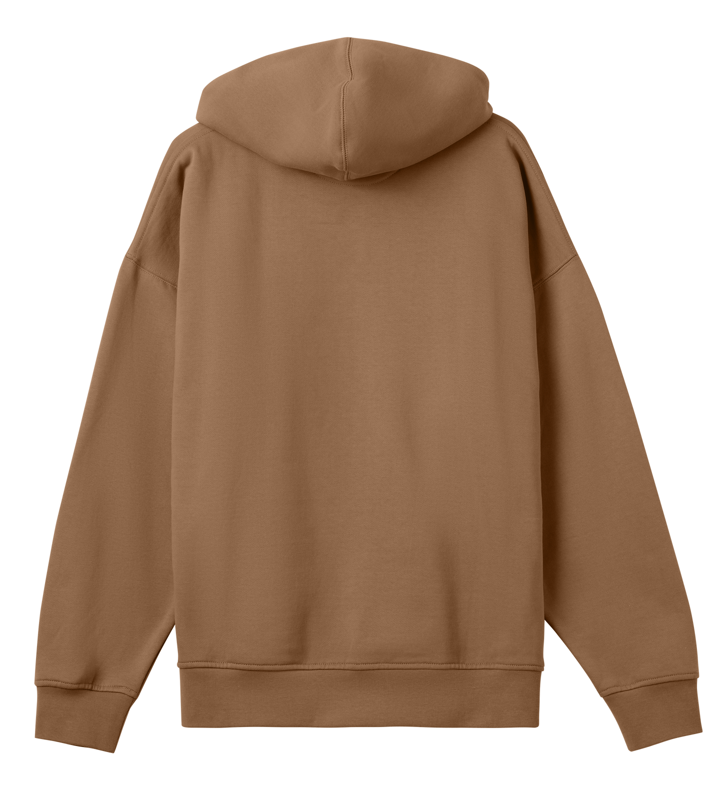'No Knife No life' Men's Boxy Hoodie - Toffee Brown