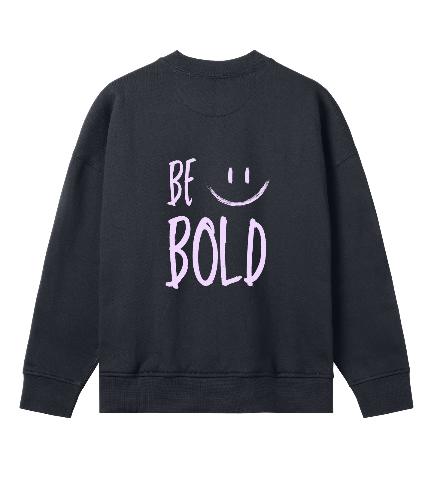 'Be Bold' Women Oversized Sweater - Off Black