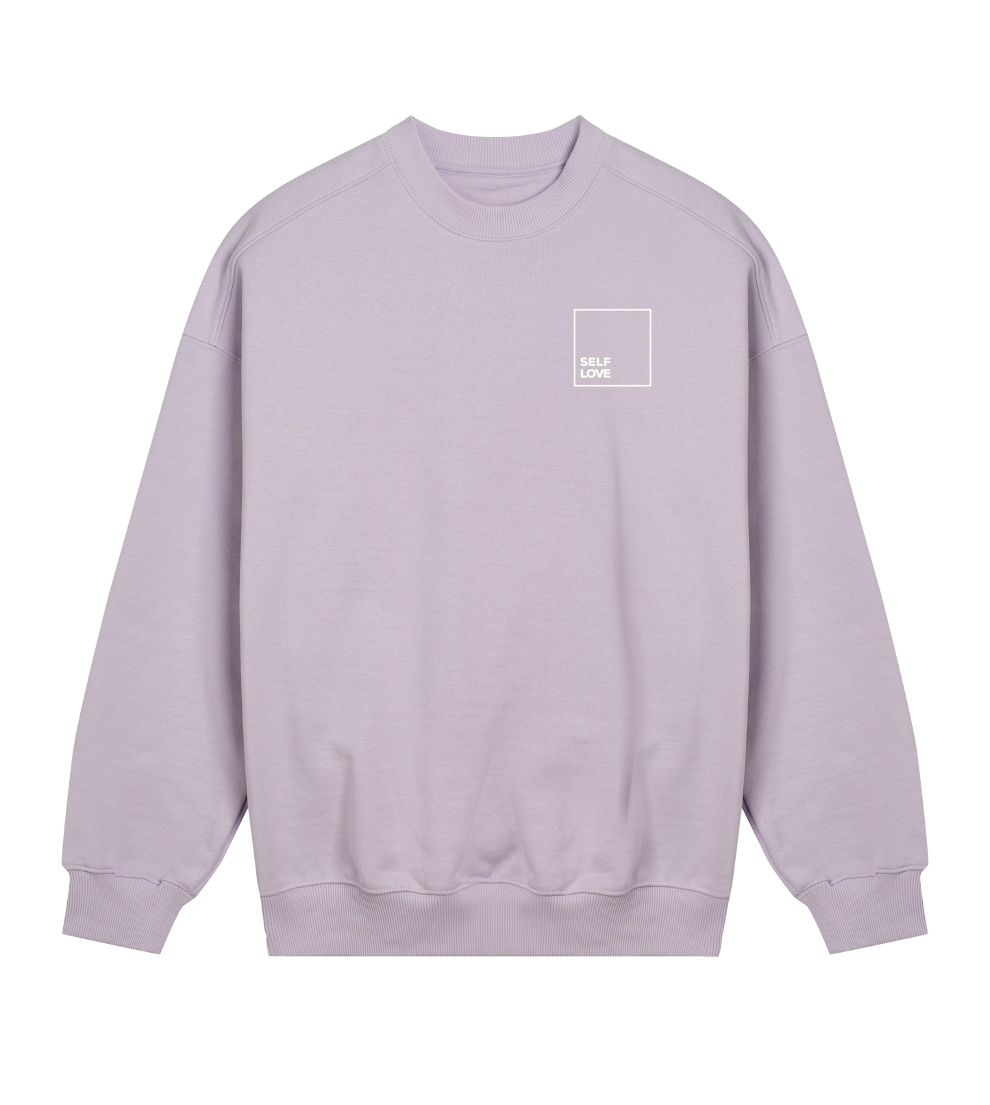 'Self Love' Women's Oversized Sweater - Lavender LIMITED EDITION