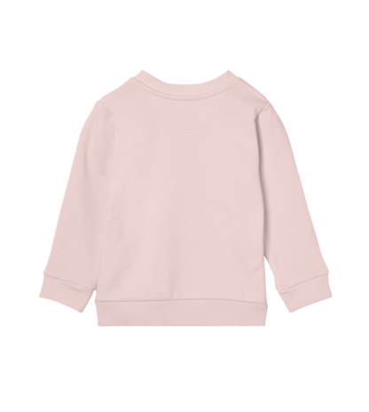 'Take A Hike' Kids Sweater - Soft Pink