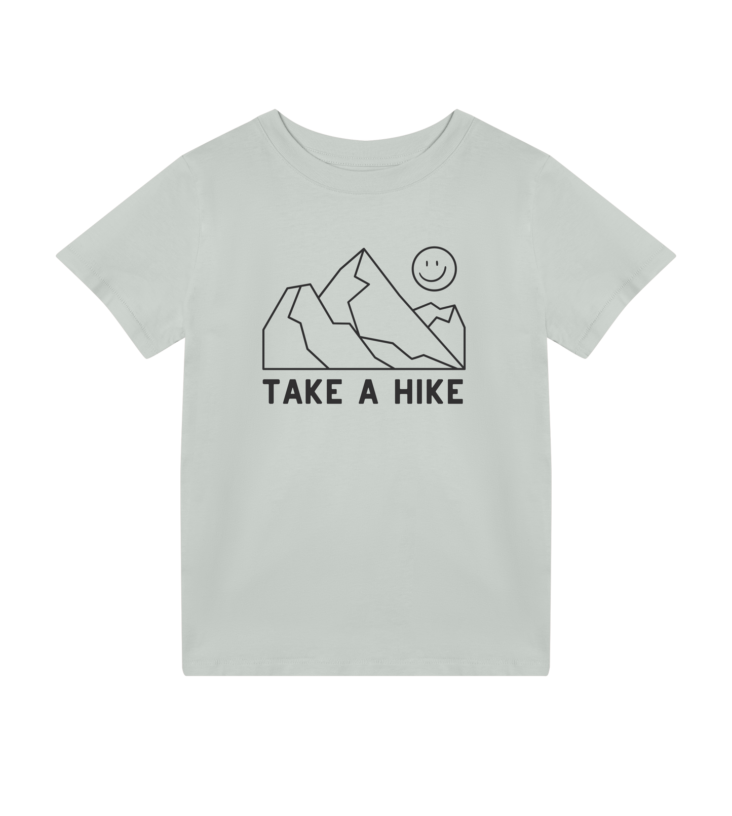 'Take A Hike' Kids Tee - Mint Green