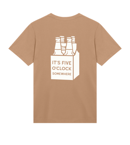 'Time To Visit A Friend' Men's Regular Tee - Sand